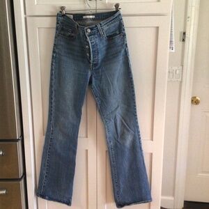 Levi’s Ribcage Bootcut jeans